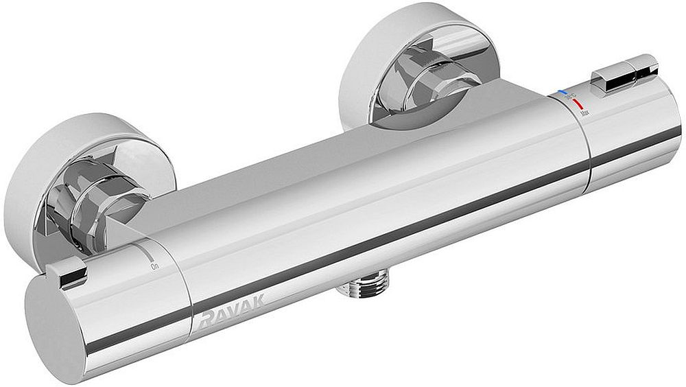 Ravak Termo Duschbatterie Wandmontage mit Thermostat chrom X070051
