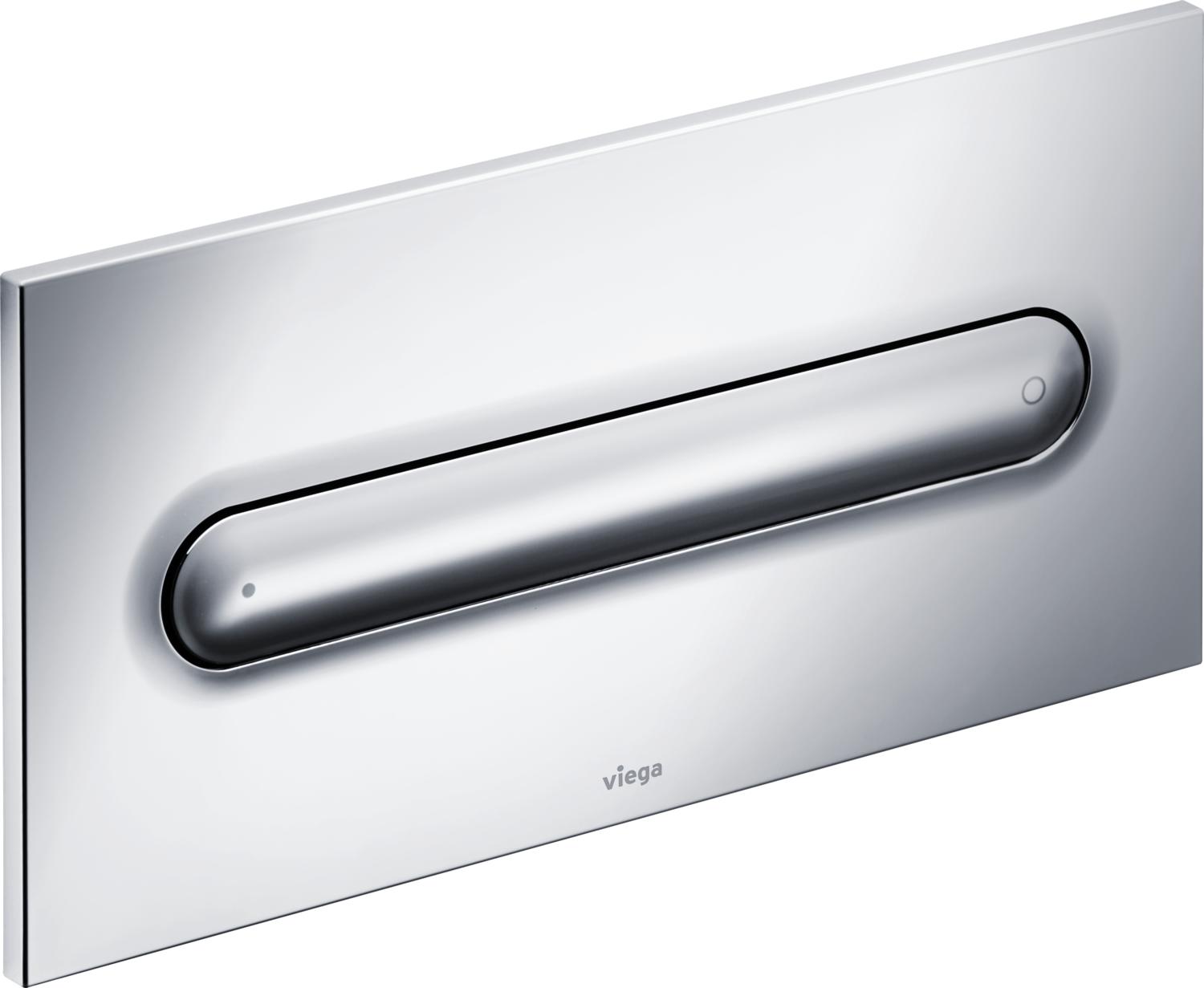 Viega Visign Betätigungsplatte für Toilette glänzender Chrom 597115