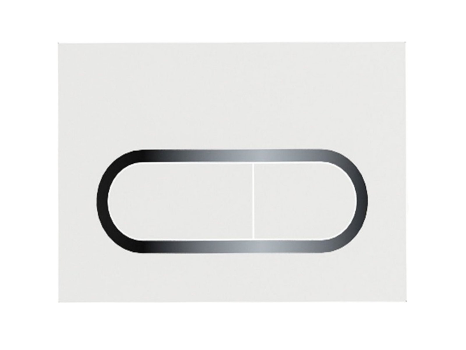 Ravak Chrome Betätigungsplatte weiß X01455