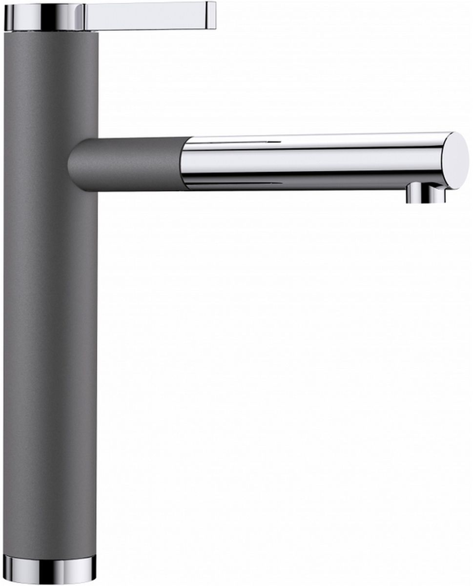Blanco Linee-S Küchenarmatur Stehend chrom-grafit/grau 518804
