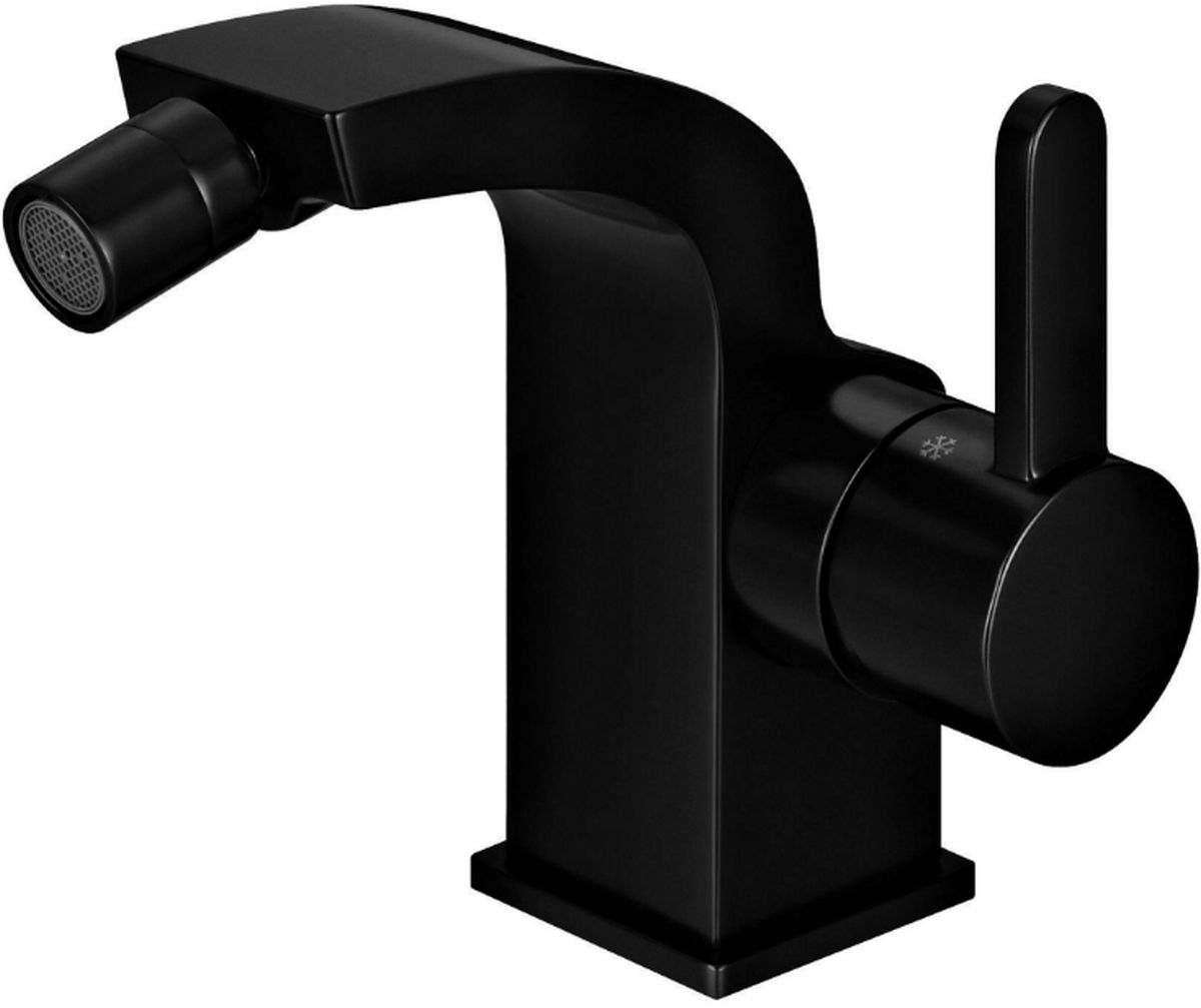 Omnires Darling Bidet-Wasserhahn stehend schwarz DA5020BL