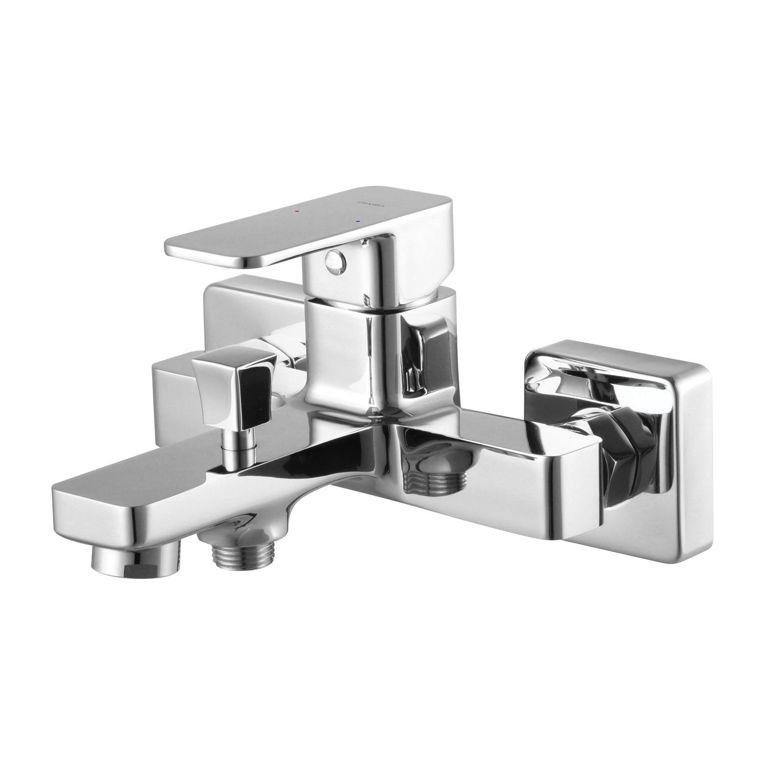 Omnires Apure Badewannen- und Duscharmatur Wandmontage chrom AP2230CR