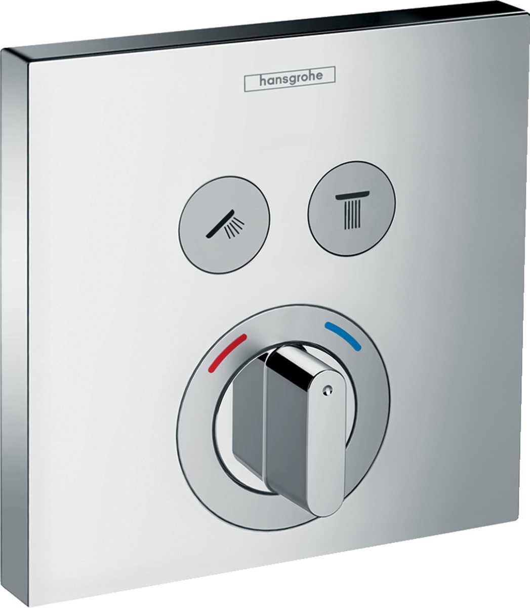 Hansgrohe ShowerSelect Badewannen- und Duscharmatur Unterputz chrom 15768000