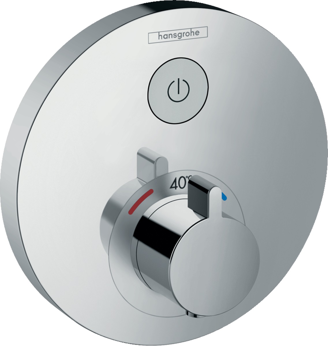 Hansgrohe ShowerSelect Duschbatterie Unterputz mit Thermostat chrom 15744000
