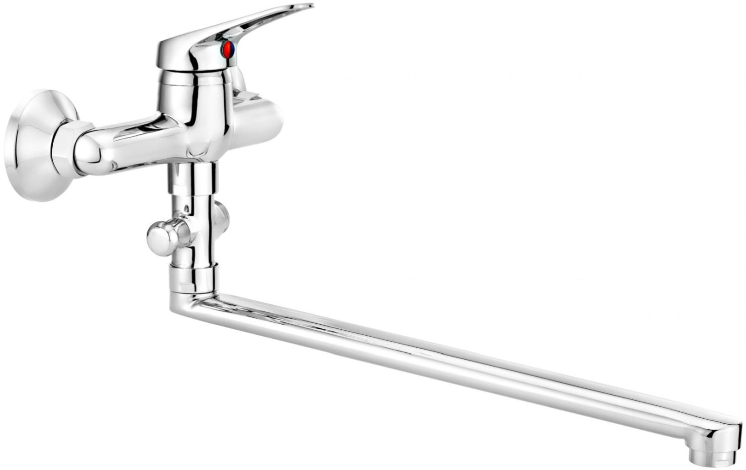 Deante Neo Lobo Waschtischarmatur Wandmontage chrom BYU_056M