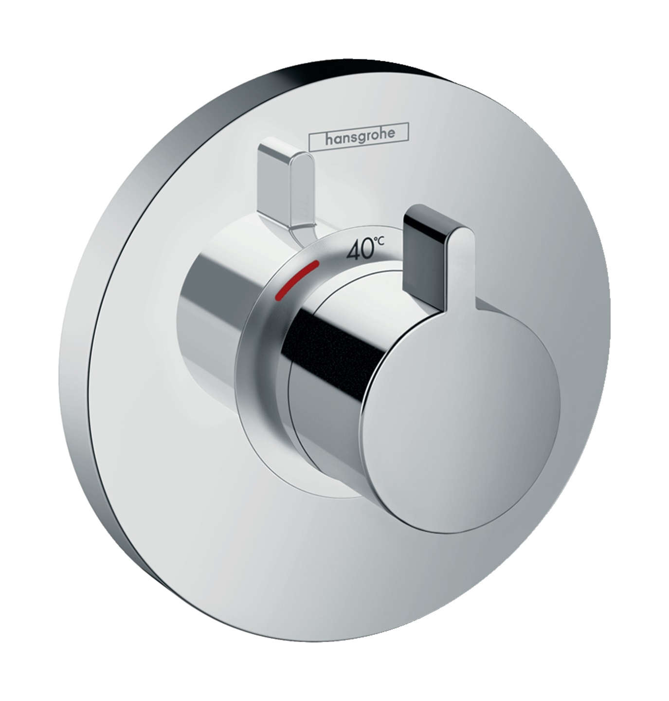 Hansgrohe ShowerSelect Duschbatterie Unterputz mit Thermostat chrom 15741000