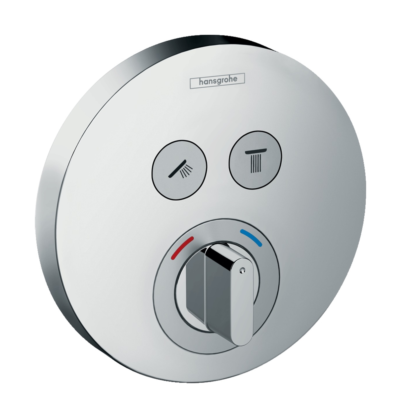 Hansgrohe ShowerSelect Badewannen- und Duscharmatur Unterputz chrom 15748000