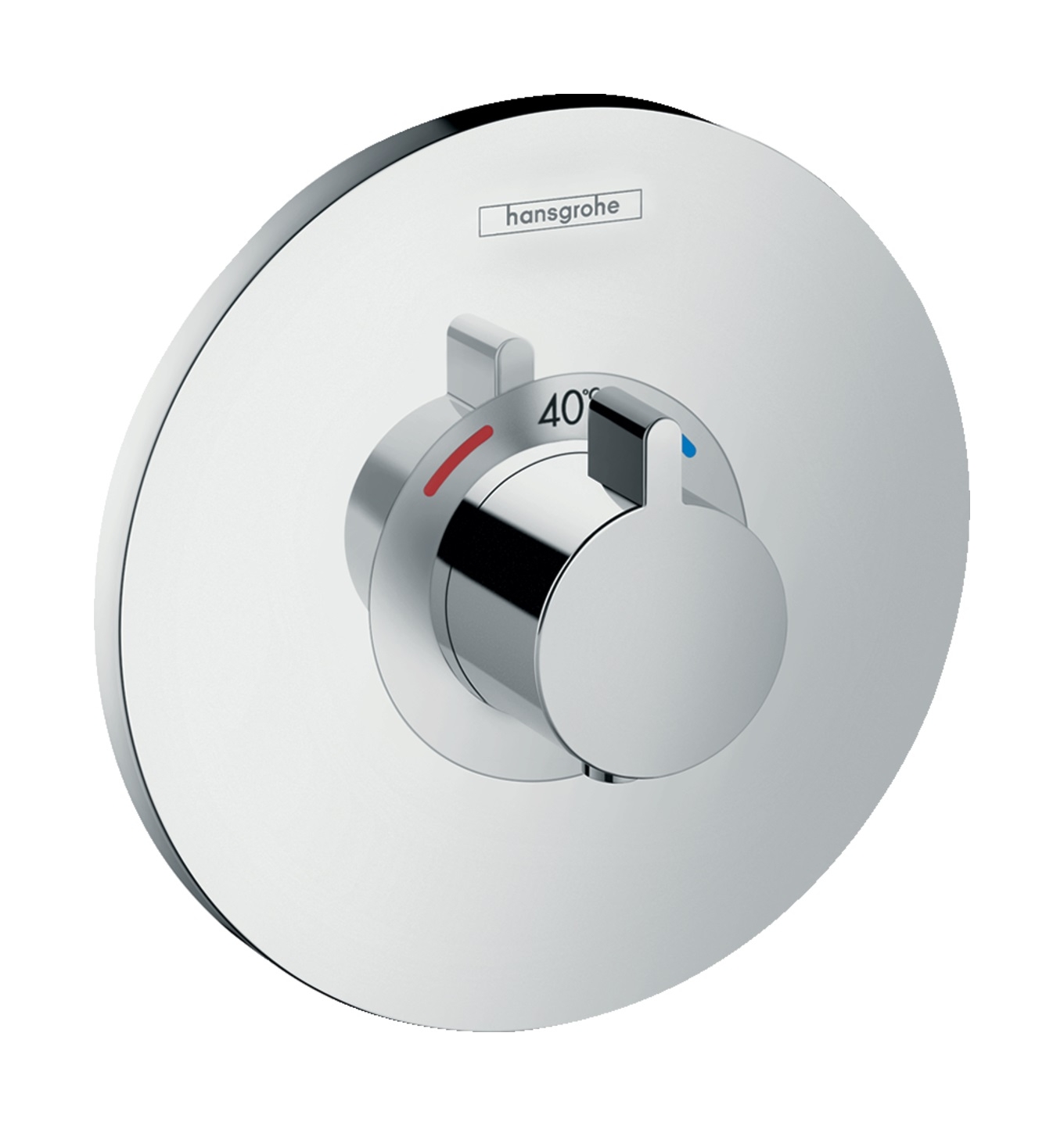 Hansgrohe Ecostat Duschbatterie Unterputz mit Thermostat chrom 15755000