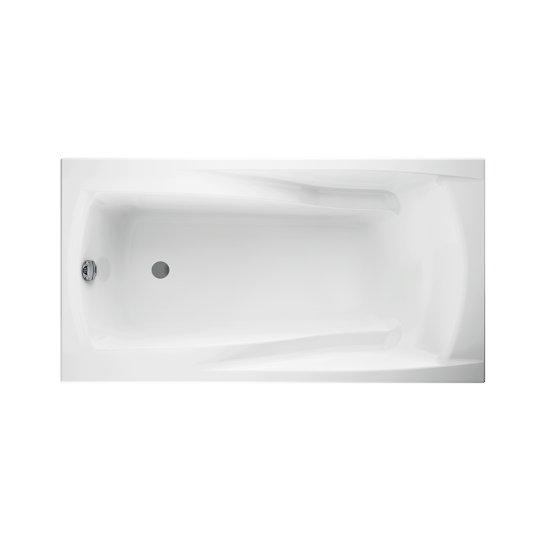 Cersanit Zen Rechteckige Badewanne 160x85 cm weiß S301-127