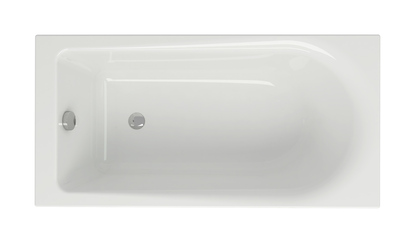 Cersanit Flavia Rechteckige Badewanne 140x70 cm weiß S301-104