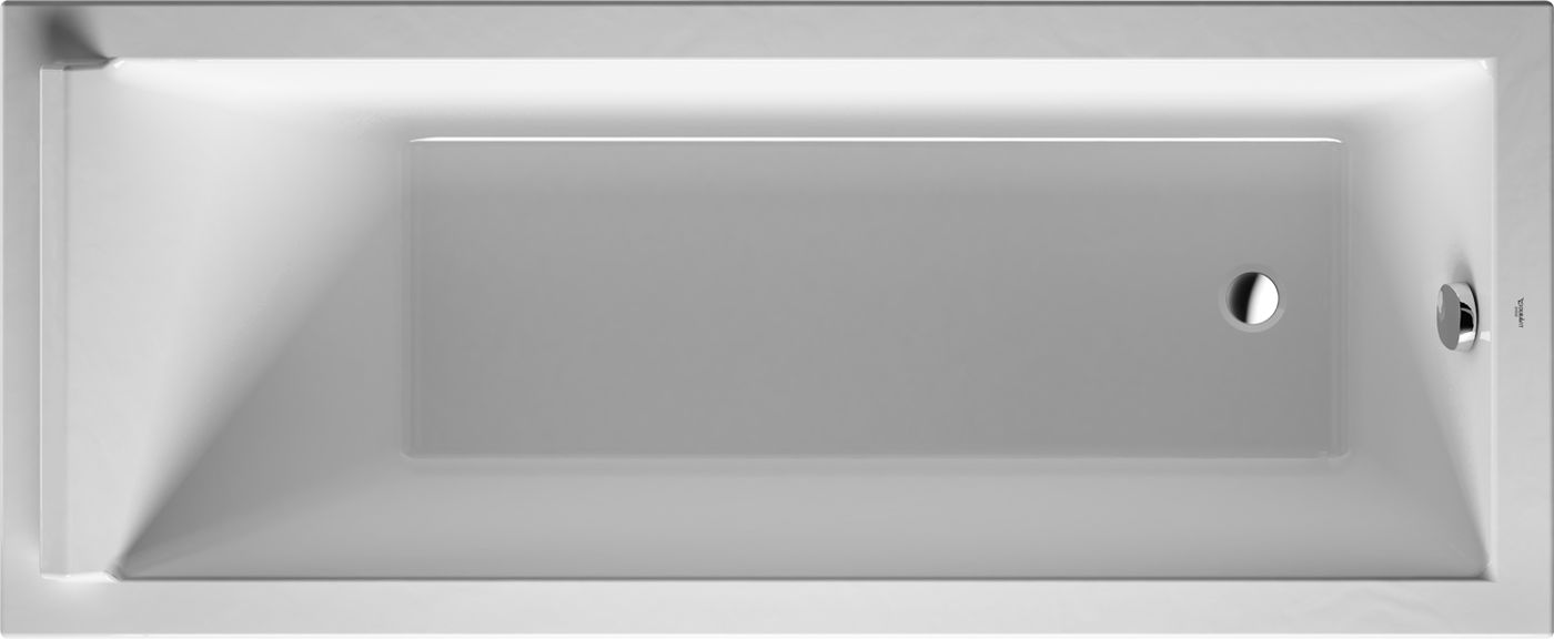 Duravit Starck Rechteckige Badewanne 170x70 cm weiß 700334000000000