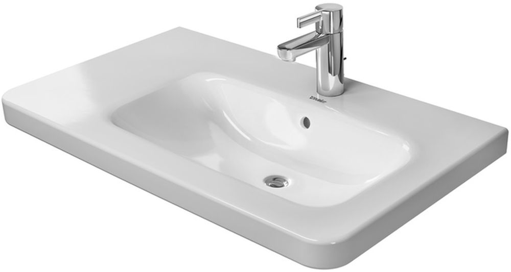 Duravit DuraStyle Waschbecken 80x48 cm rechteckig Klassisch-Möbel weiß 2326800000
