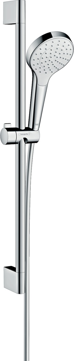 Hansgrohe Croma Duschset Wandmontage chrom-weiß 26564400