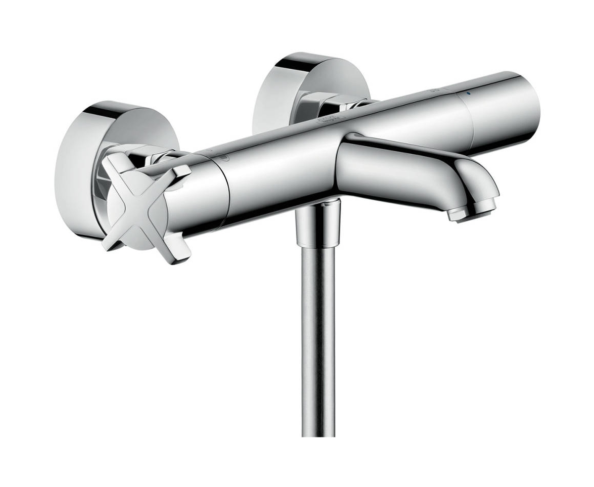 Axor Citterio E Badewannen- und Duscharmatur Wandmontage mit Thermostat chrom 36140000
