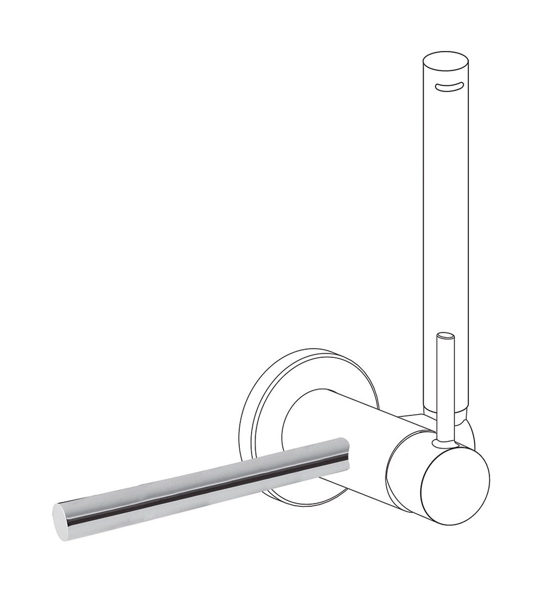 Tres Handtuchhalter 034.124.01