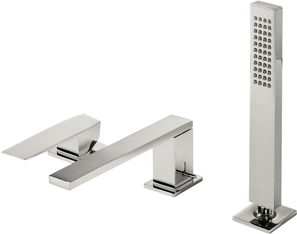 Tres Slim Exclusive Badewannen- und Duscharmatur awannenmontiert || 202.161.03.AC