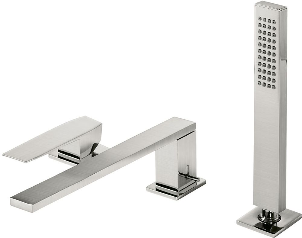 Tres Slim Exclusive Badewannen- und Duscharmatur awannenmontiert || 202.161.01.AC