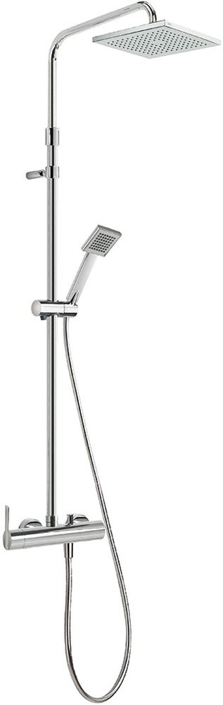 Tres Lex-Tres Duschset Wandmontage mit Regenbrause chrom 081.197.01