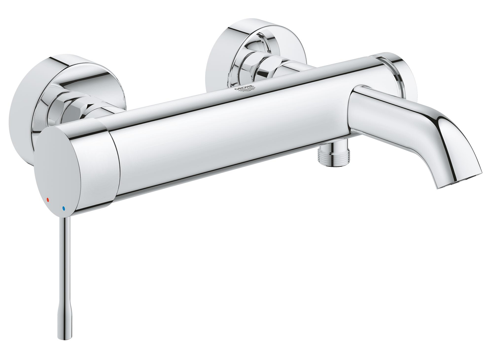 Grohe Essence Badewannen- und Duscharmatur Wandmontage chrom 33624001
