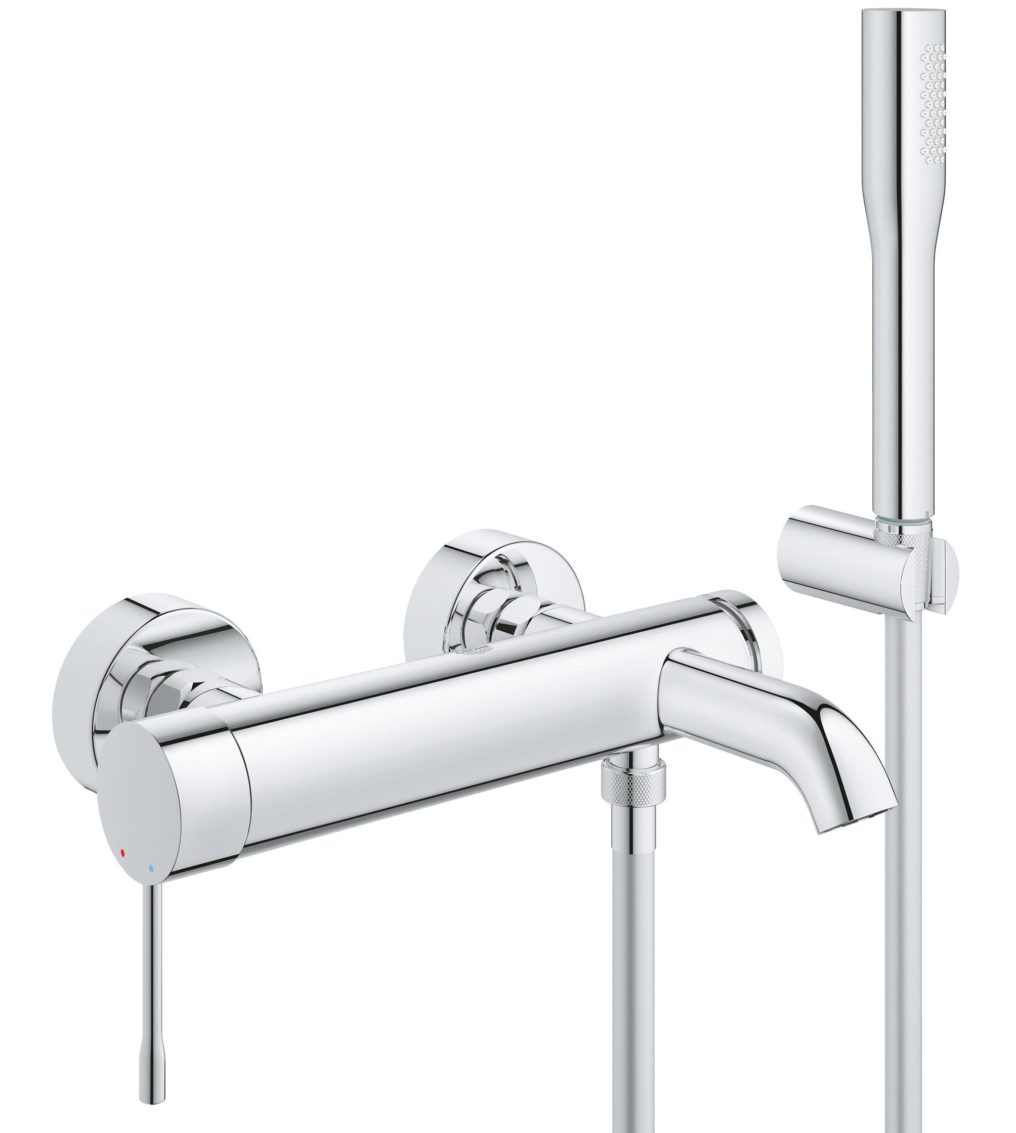 Grohe Essence Badewannen- und Duscharmatur Wandmontage StarLight Chrome 33628001