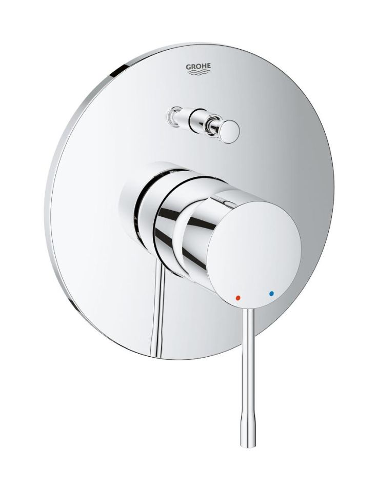 Grohe Essence Badewannen- und Duscharmatur Unterputz StarLight Chrome 19285001