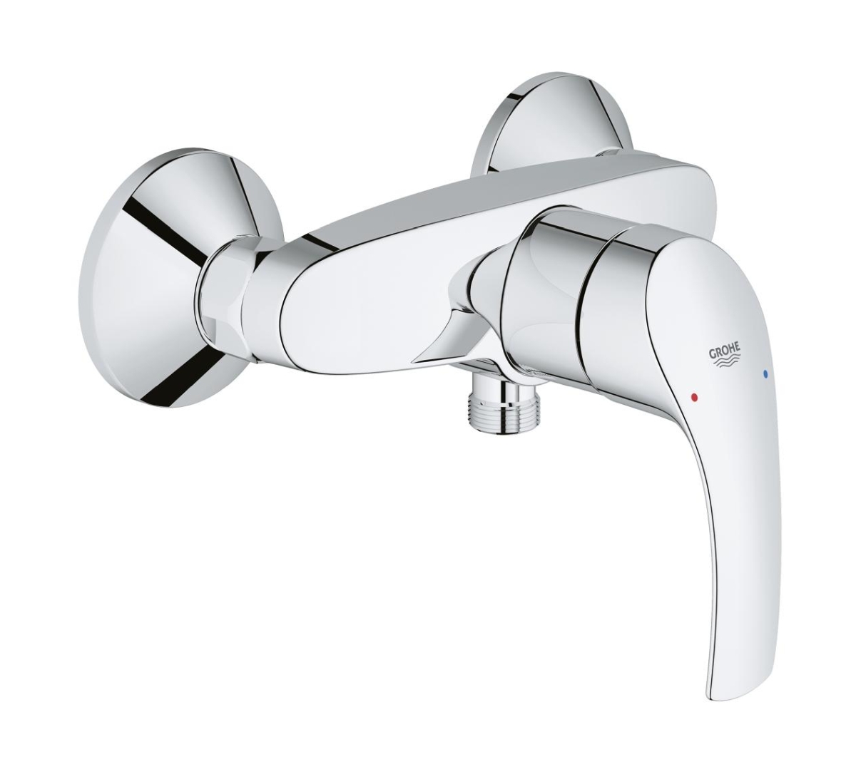 Grohe Eurosmart Duschbatterie Wandmontage StarLight Chrome 33555002