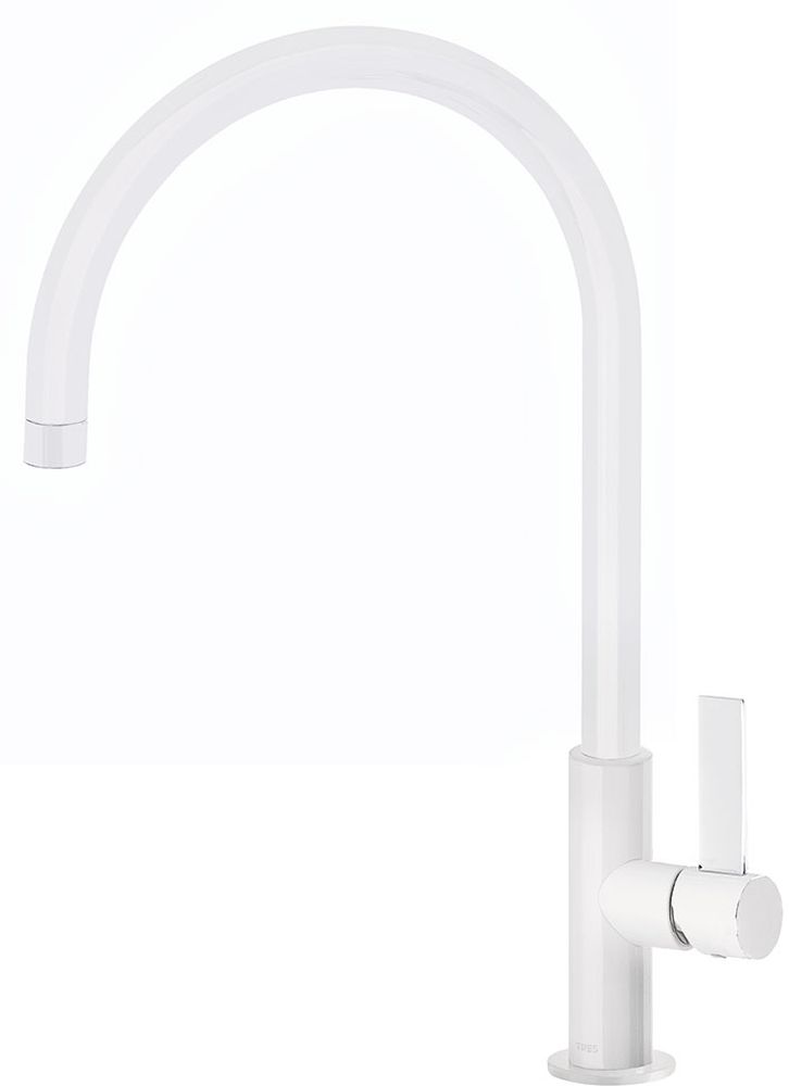 Tres Class-Tres küchenarmatur stehend weiß 205.440.01.BM