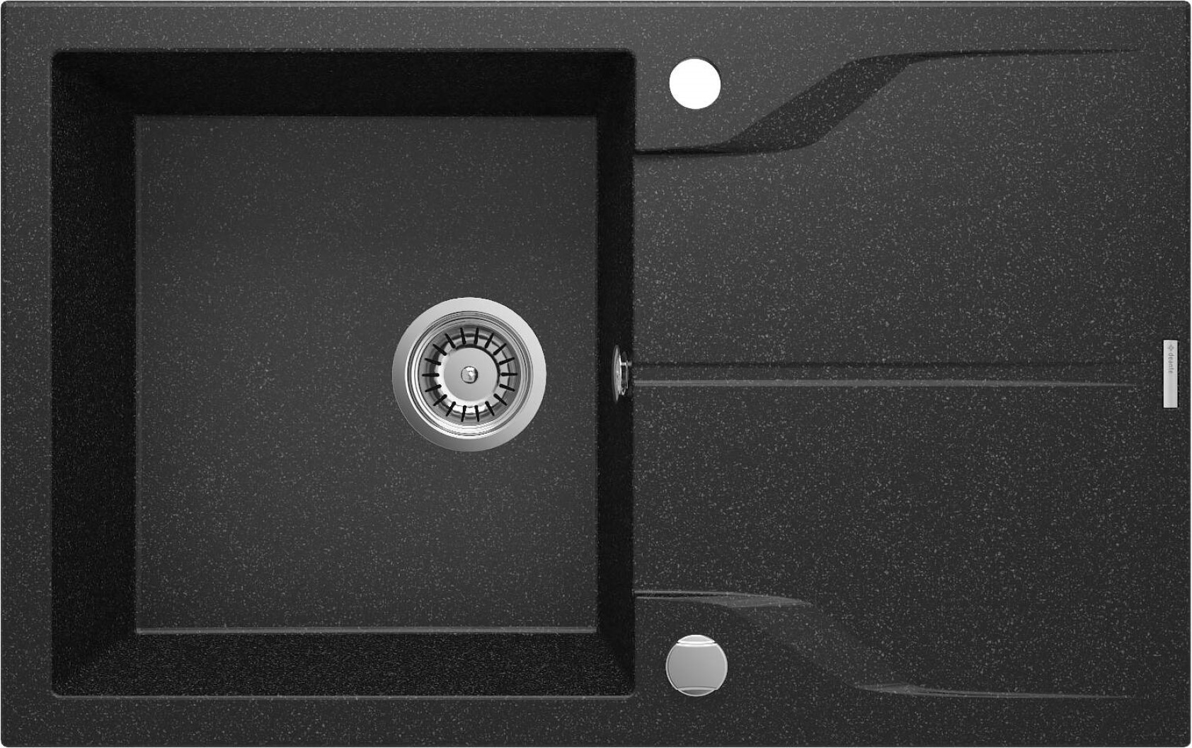 Deante Andante granitspüle 78x49 cm grau/graphit/onyx ZQN_2113