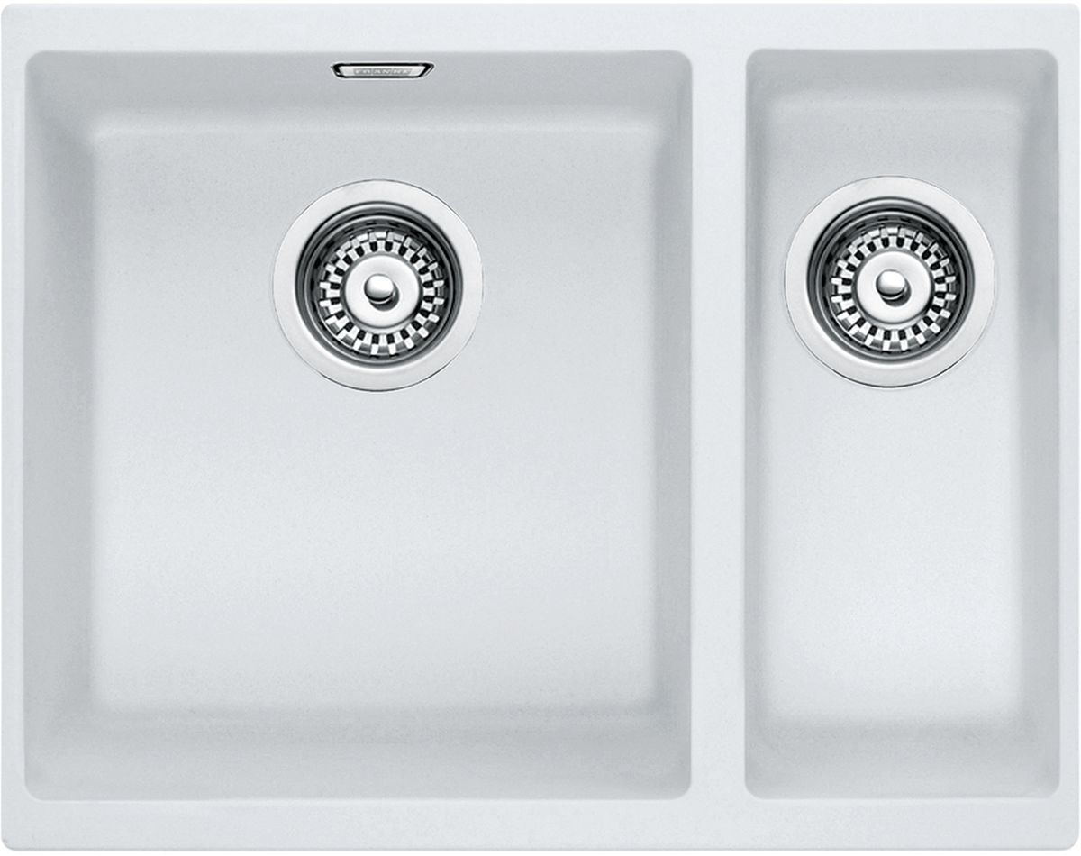 Franke Sirius Tektonit-Waschbecken 56x44 cm weiß 125.0331.036