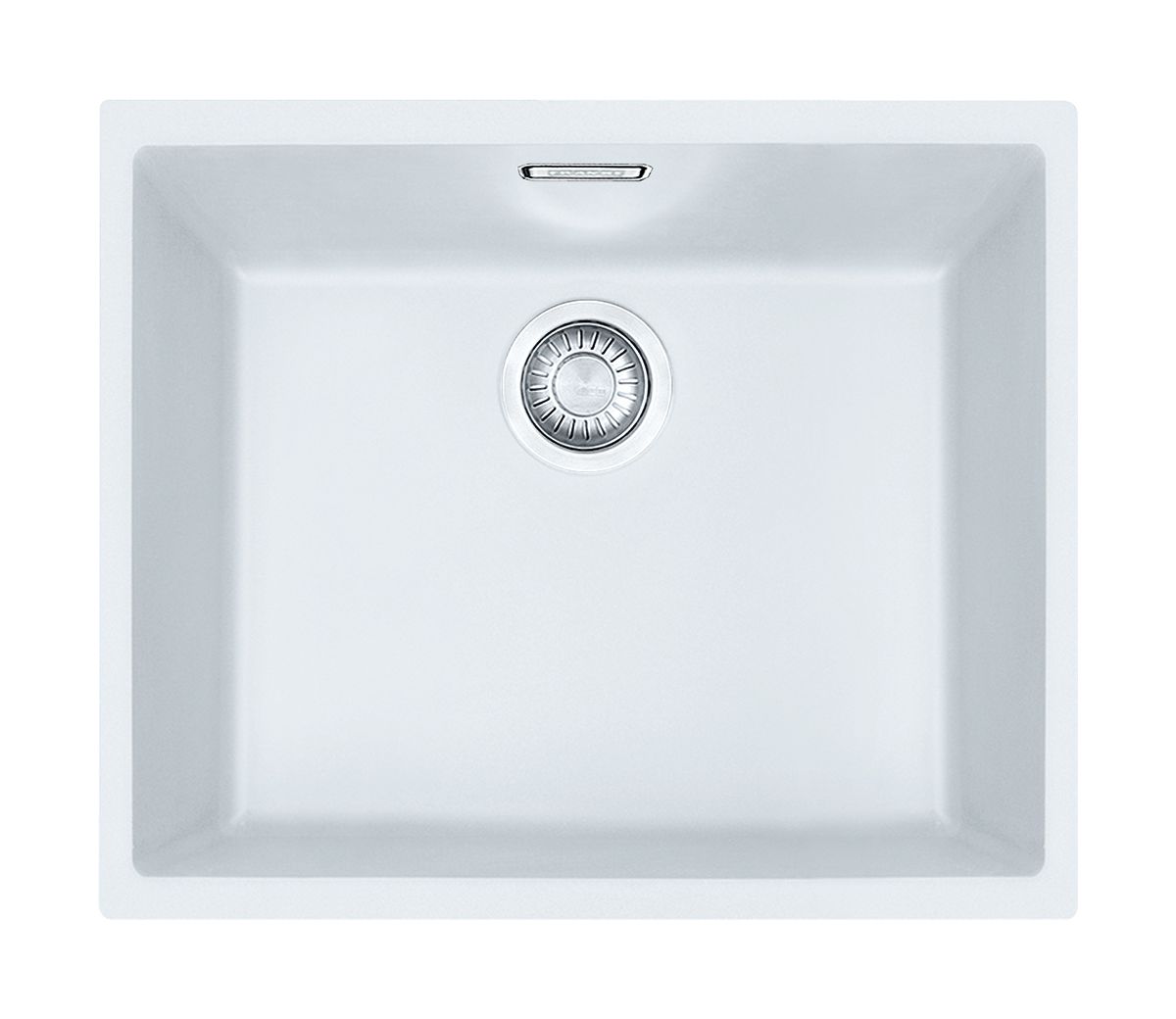 Franke Sirius Tektonit-Waschbecken 52.5x44 cm weiß 125.0331.033