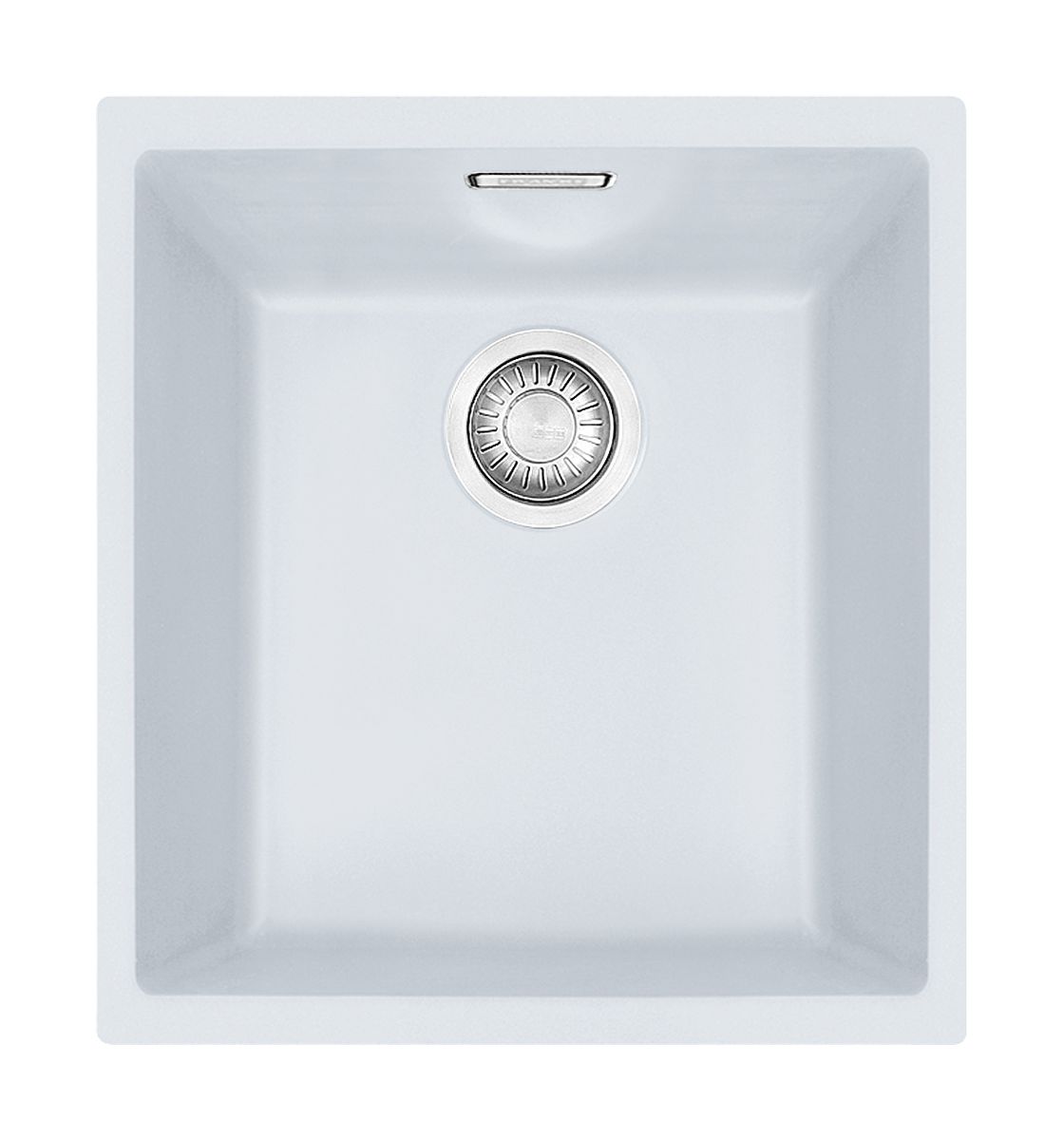 Franke Sirius Tektonit-Waschbecken 44x36.5 cm weiß 125.0331.030