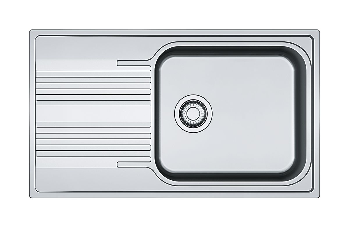 Franke Smart Stahlspüle 86x50 cm 101.0368.321
