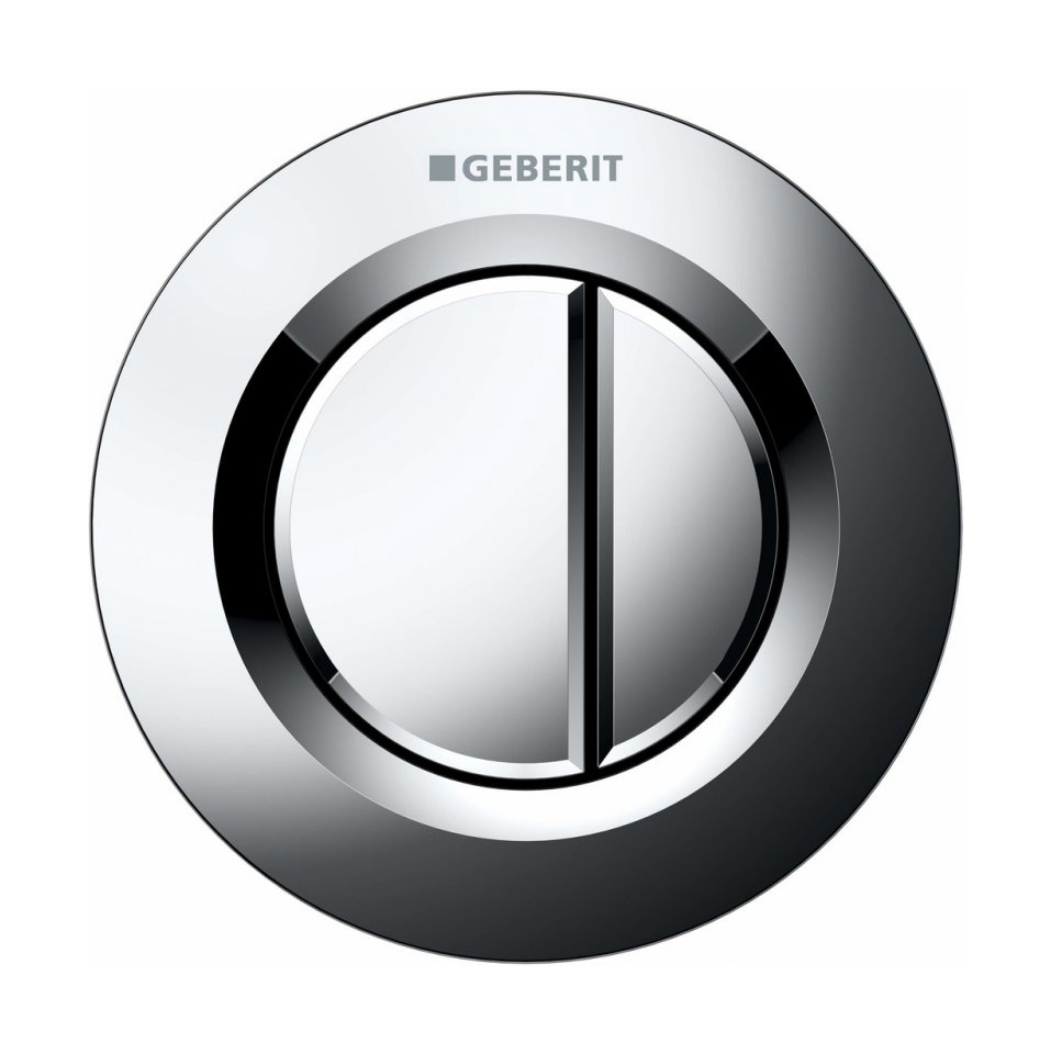 Geberit Typ 01 Betätigungsplatte für Toilette glänzender Chrom 116.043.21.1