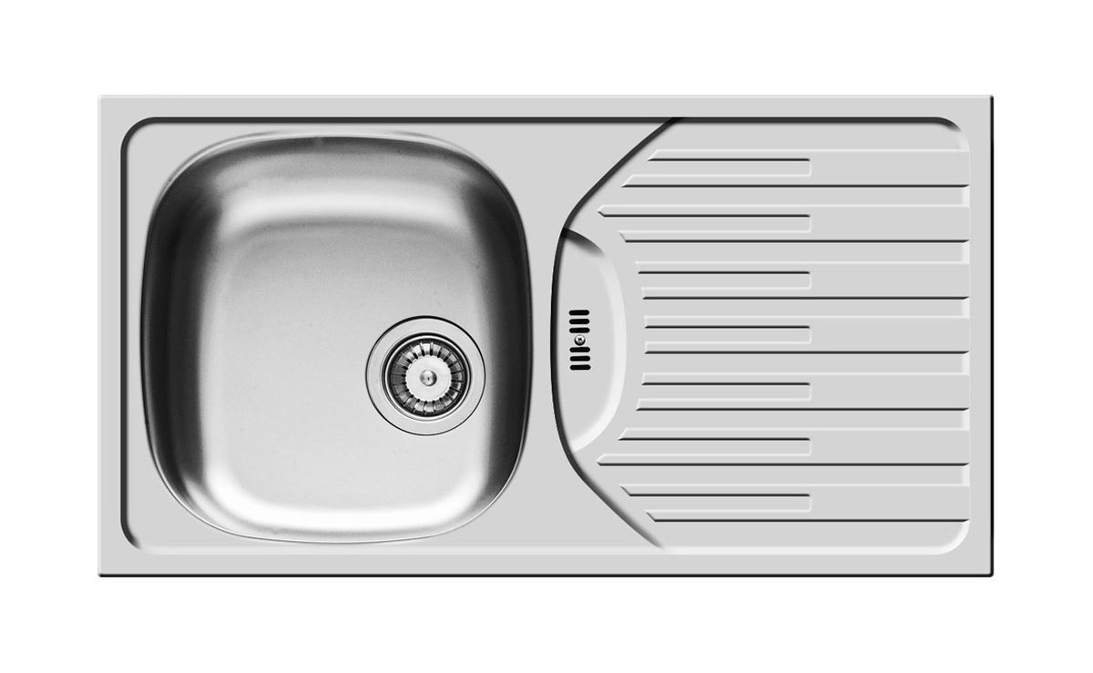 Pyramis ET 78 stahlspüle 78x43.5 cm 100181201