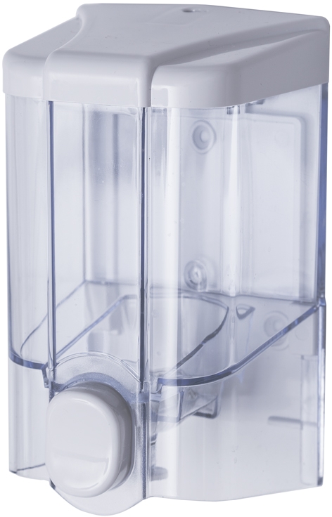 Faneco Jet Seifenspender ml farblos-weiß S500PGWT