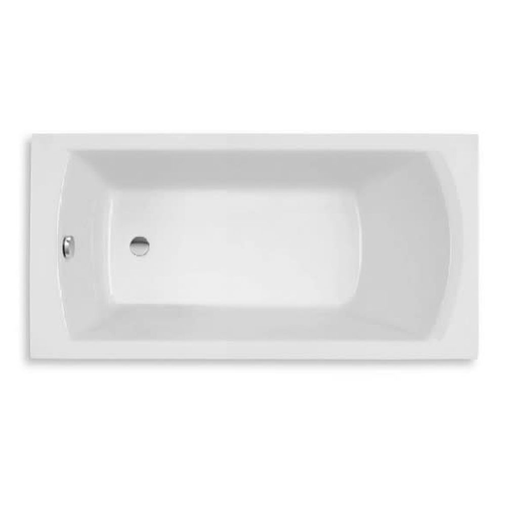 Roca Linea Rechteckige Badewanne 160x70 cm weiß A24T018000
