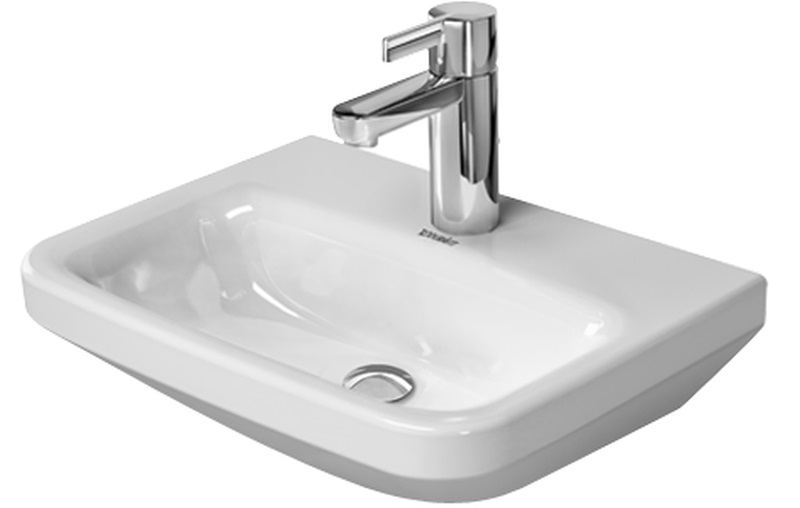 Duravit DuraStyle Waschbecken 45x33.5 cm rechteckig Klassisch weiß 0708450000