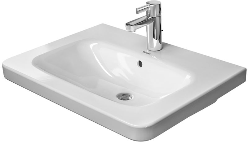 Duravit DuraStyle Waschbecken 65x48 cm rechteckig Klassisch-Möbel weiß 2320650000