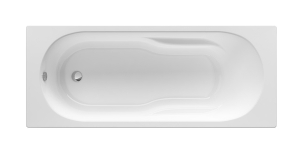 Roca Genova Rechteckige Badewanne 160x75 cm weiß A248387000