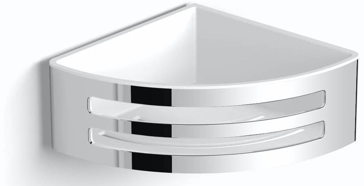 Stella Badezimmerkorb stahl-weiß 16.038