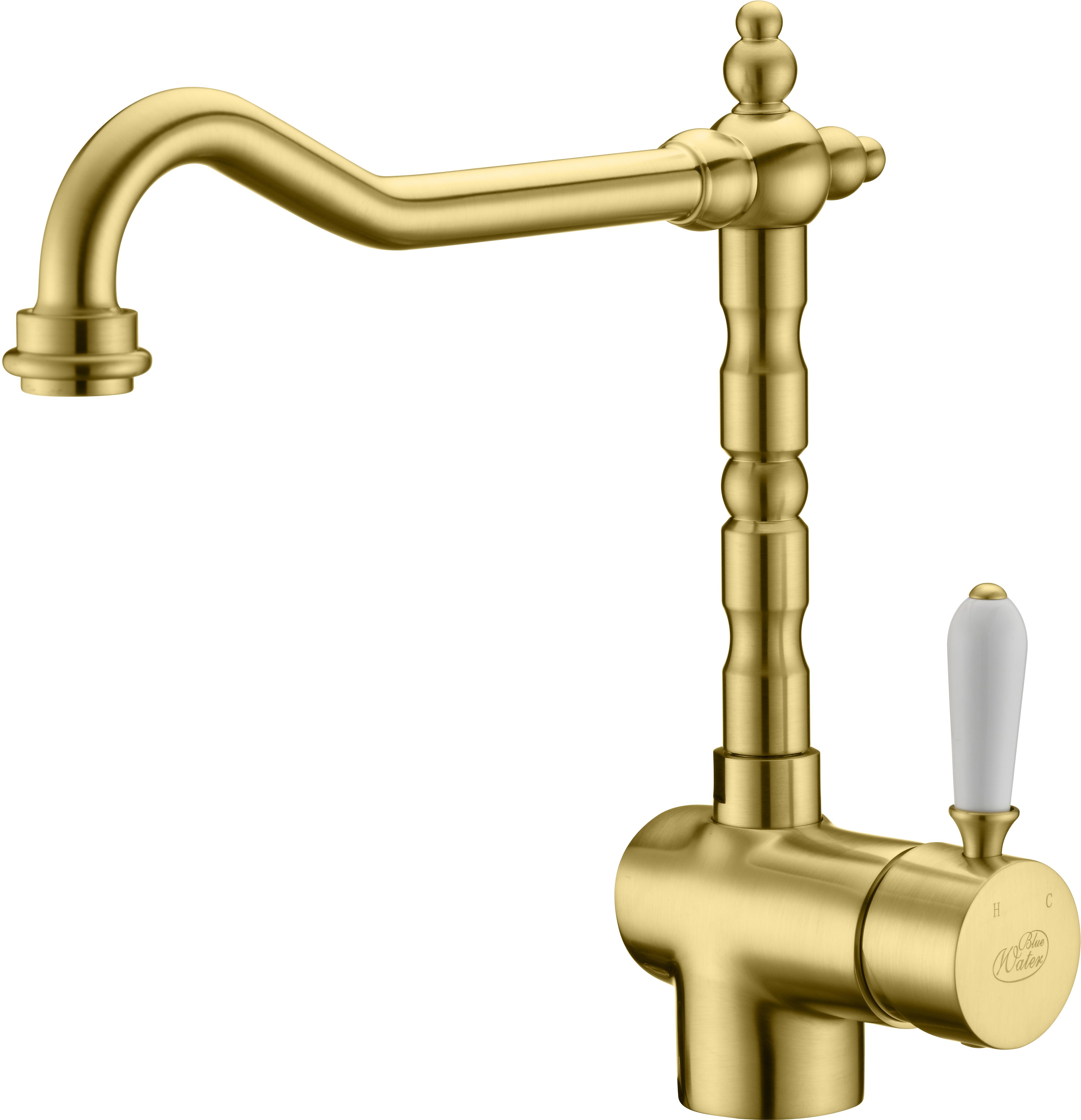 Blue Water Sycylia küchenarmatur stehend messing 5901730610802