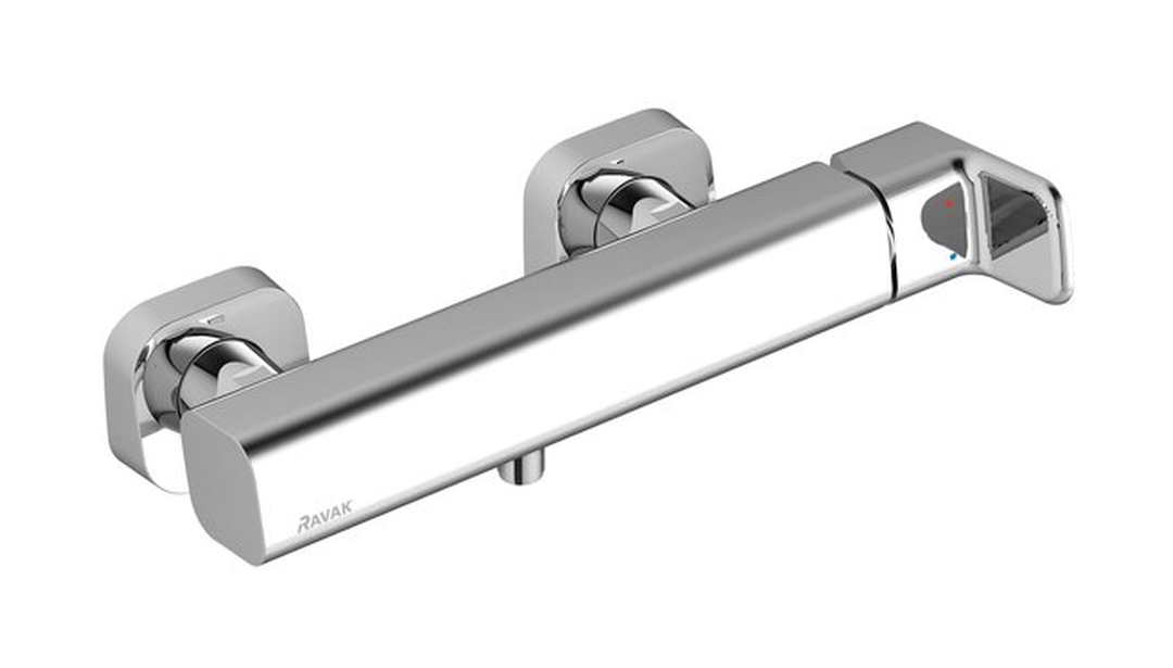 Ravak 10° Duschbatterie Wandmontage chrom X070066
