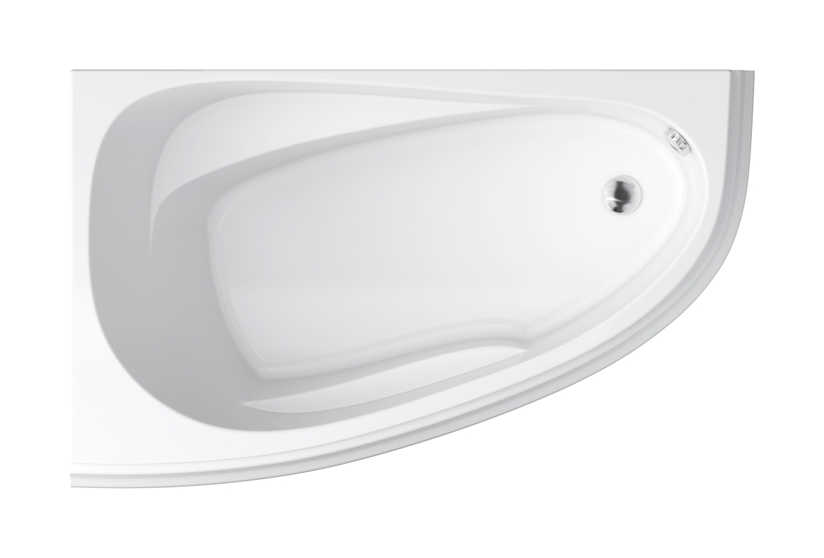 Cersanit Joanna New Eckbadewanne 160x95 cm linksseitig weiß S301-170