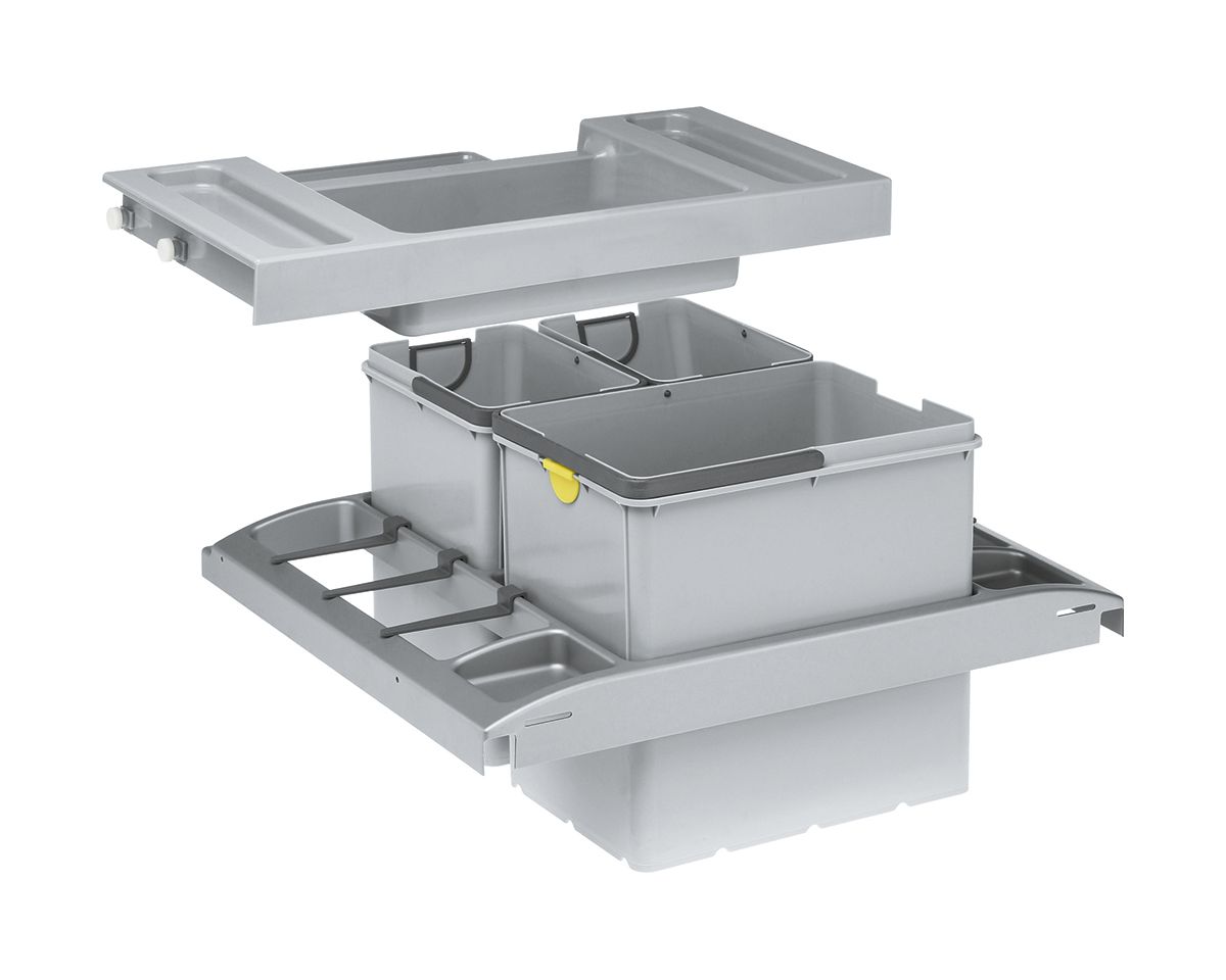Franke Trolley Vario Müllcontainer 34 l grau 134.0066.057