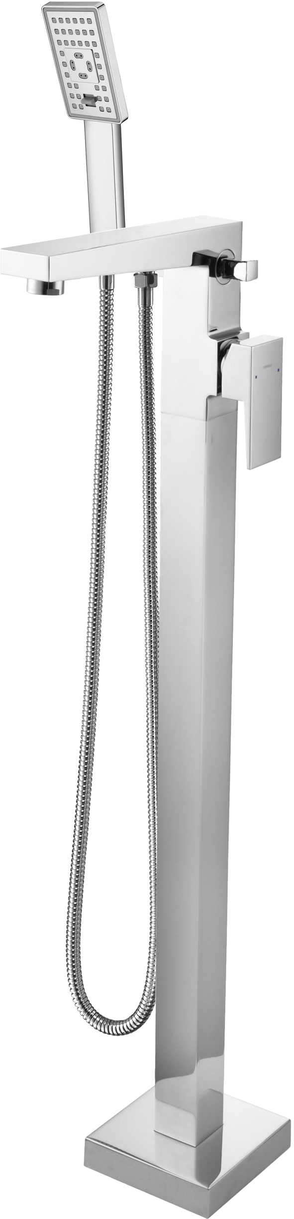 Omnires Fresh Badewannen- und Duscharmatur freistehend chrom FR7133CR