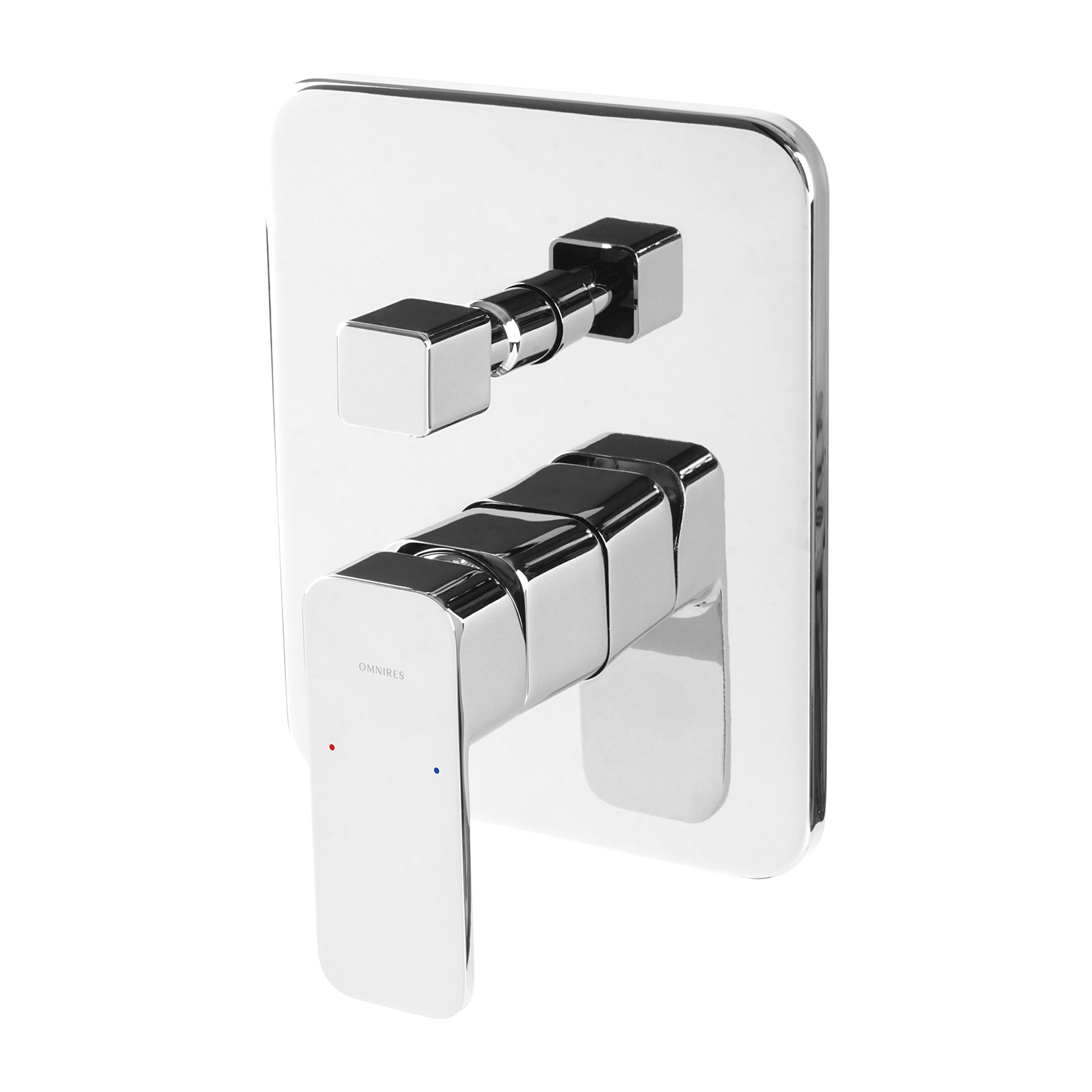 Omnires Apure Badewannen- und Duscharmatur Unterputz chrom AP2235CR