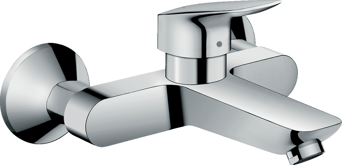 Hansgrohe Logis Waschtischarmatur Wandmontage chrom 71225000