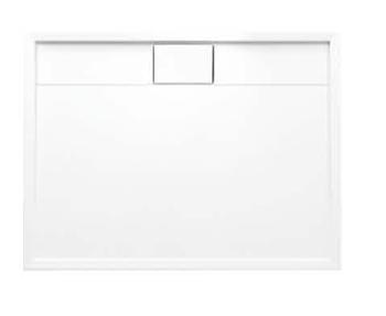 Omnires Brooklyn Rechteckige Duschwanne 100x80 cm weiß BROOKLYN80/100/PBP