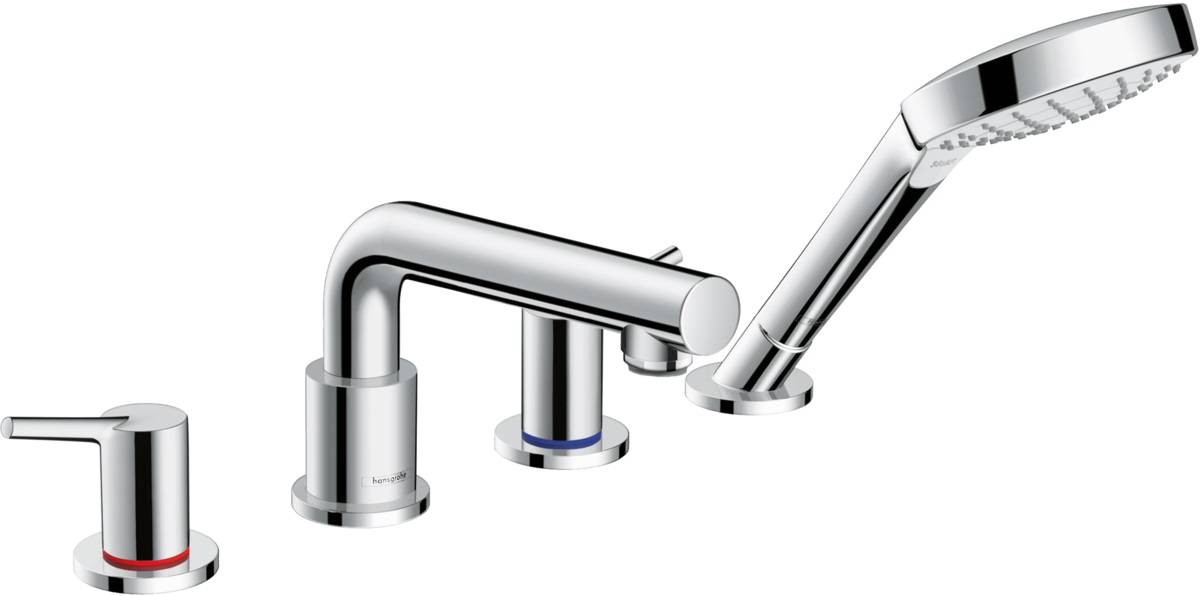 Hansgrohe Talis S Badewannen- und Duscharmatur awannenmontiert chrom 72419000