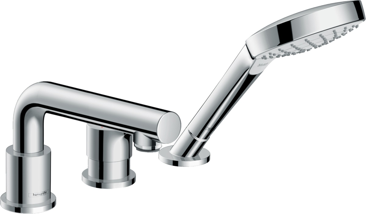 Hansgrohe Talis S Badewannen- und Duscharmatur awannenmontiert chrom 72417000